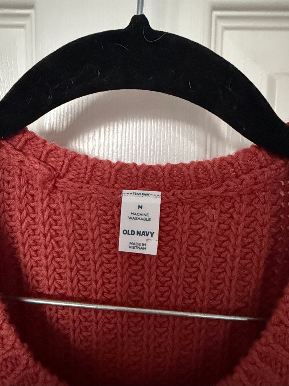 Old Navy Red Knit Sleeveless Sweater Tank - Picture 2 of 4